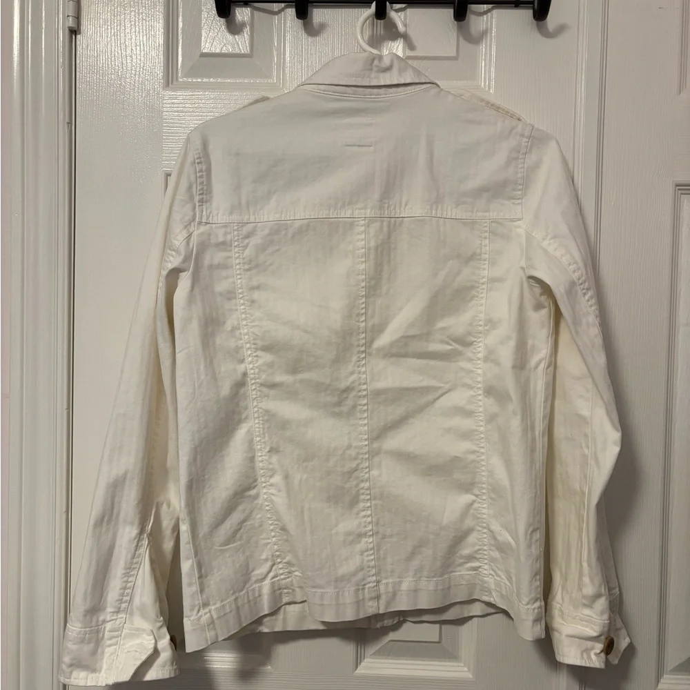 GAP White Utility Jacket (S) - Picture 2 of 4